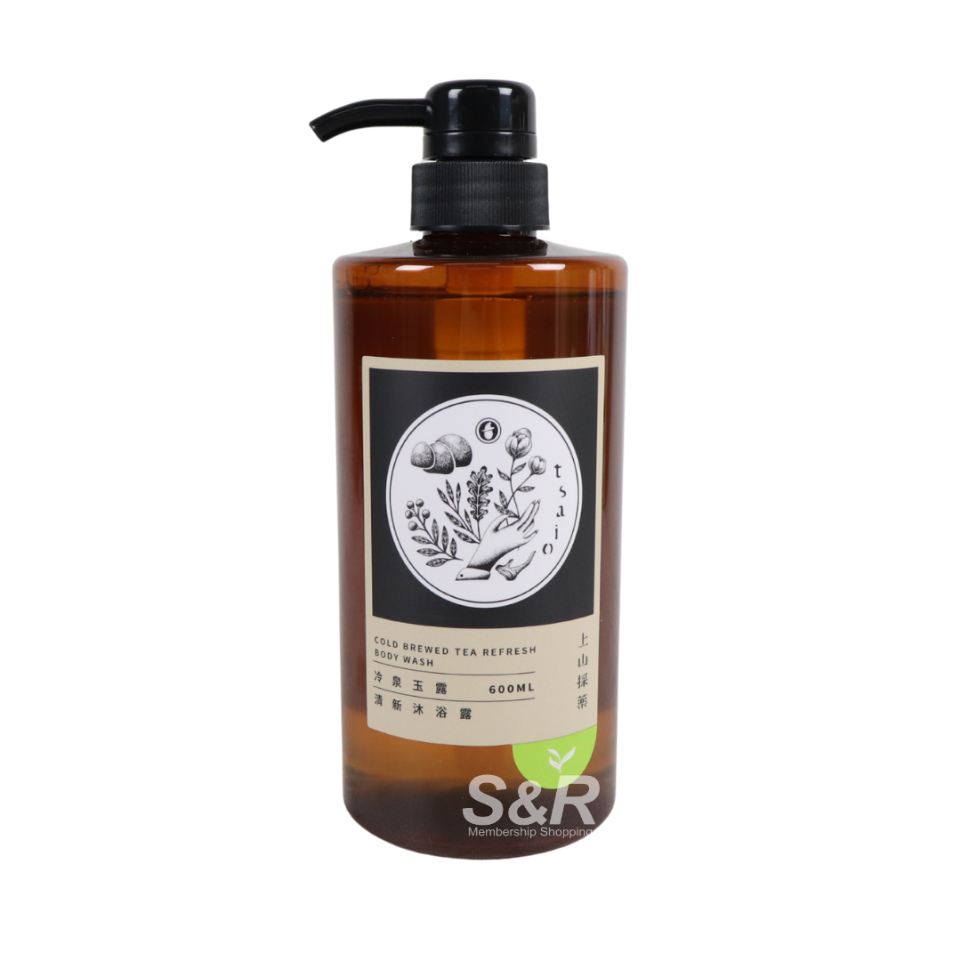 Tsaio Cold Brewed Tea Refresh Body Wash 600mL